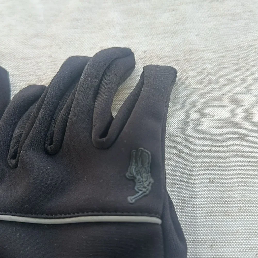 Polo Ralph Lauren Unisex Black Gloves L/XL